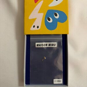 Maison Miru Wish and Hope Opal Nap Earring 18K Yellow Gold Plated